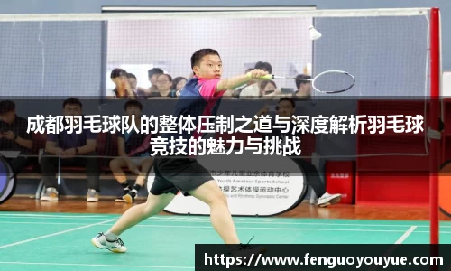 成都羽毛球队的整体压制之道与深度解析羽毛球竞技的魅力与挑战